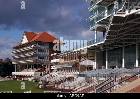 L''hippodrome de York se trouve au Nord de New York Knavesmire Yorkshire Angleterre Royaume-Uni Royaume-Uni GB Grande Bretagne Banque D'Images