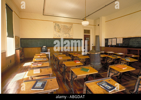 Elk251 1635 Virginia City Nevada Quatrième Ward School Banque D'Images