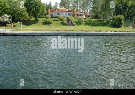 Maison de vacances resort près de Gizycko - région de Mazurie en Pologne Banque D'Images