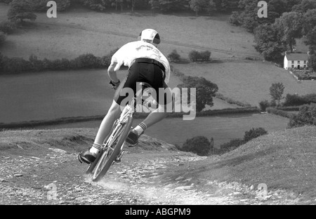 Vtt à Mid-Wales, UK Banque D'Images