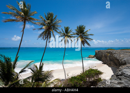 Bas Bay Beach, côte sud-est, de la Barbade, Petites Antilles, Antilles, Caraïbes Banque D'Images