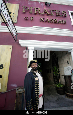 Musée des pirates de Nassau au centre-ville de Nassau sur l'île de New Providence Bahamas Caraïbes Banque D'Images