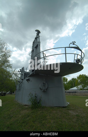 USS Tour (Pintado SS 387) exposés au Musée Nimitz Banque D'Images