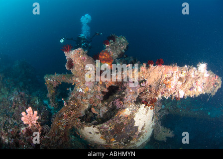 Dans la région de Raja Ampat Plane on Banque D'Images