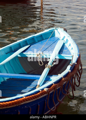Barque bleue Banque D'Images