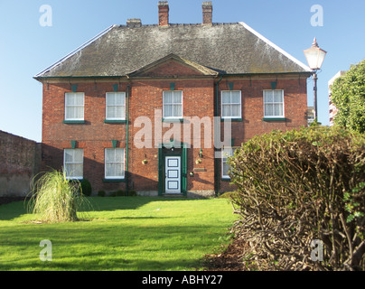 Ancienne brasserie Chambre à Tamworth.anciennement un workhouse. C'est un bâtiment classé Grade II. Il fait maintenant partie de l'Hôtel du Château. Banque D'Images