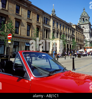 JOHN STREET ET L'ITALIEN CENTRE GLASGOW Banque D'Images