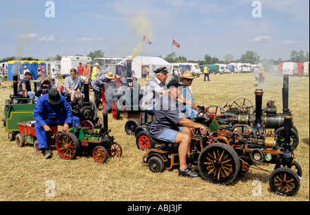 Juste à vapeur, Shabbington, España Banque D'Images