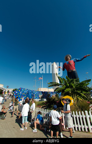 Big Tex cow boy au Dallas State Fair Park Banque D'Images