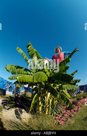 Big Tex cow boy au Dallas State Fair Park Banque D'Images