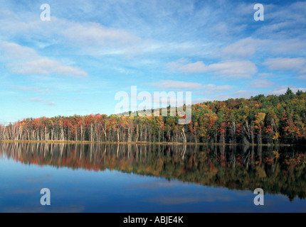 Dans le lac Michigan Conseil Haute Péninsule Banque D'Images