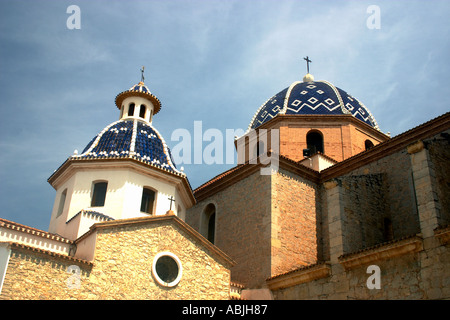 Église d'Altea Costa Blanca Banque D'Images