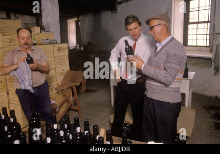 Churchill Graham Johnny Graham, famille anglo-portugaise produisant du vin de Porto Portugal 1989, 1980s, HOMER SYKES Banque D'Images