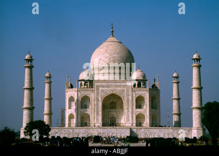 Inde Agra Taj Mahal Banque D'Images