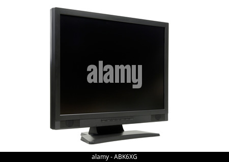 Moniteur à écran plat lcd Banque D'Images