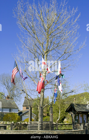 Angleterre shropshire aston e-business Londres Arbor la Journée de l'arbre Banque D'Images