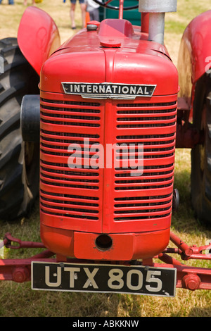 Rallye 2007 Vintage vapeur Wiltshire tracteur International Banque D'Images