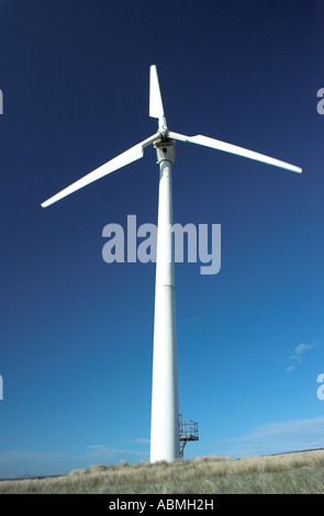 Ferme éolienne à turbine caton moor d'éoliennes à Lancashire, d'offrir une source d'énergie renouvelable vert Banque D'Images