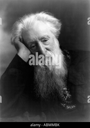 William Booth, 1829 - 1912. Ministre méthodiste britannique, prédicateur et fondateur de l'Armée du Salut. Banque D'Images