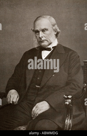 Joseph Lister, 1er baron Lister, 1827 - 1912. Chirurgien anglais. Banque D'Images