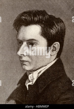 William Hazlitt, 1778 - 1830. Écrivain anglais. D'un livre du début du XXe siècle Banque D'Images