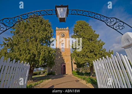 L'église anglicane St Luke s Richmond Tasmanie Banque D'Images