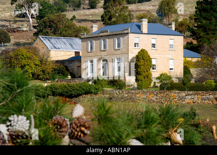 Belmont Lodge vignoble près de Richmond Tasmanie Banque D'Images