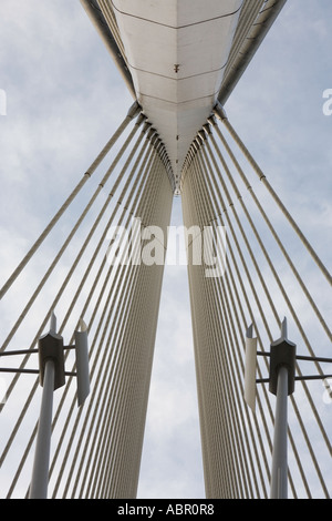 Seri Wawasan Bridge, Putrajaya, Malaisie Banque D'Images