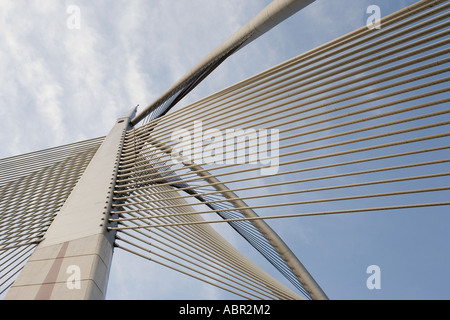 Seri Wawasan Bridge, Putrajaya, Malaisie Banque D'Images