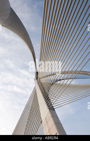 Seri Wawasan Bridge, Putrajaya, Malaisie Banque D'Images