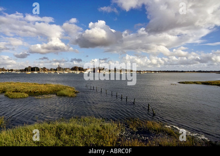Chichester Chichester Harbour Dell Quay West Sussex Banque D'Images