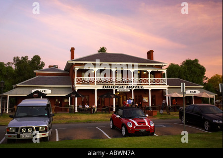 Bridge Hotel Echuca Victoria Australie Banque D'Images