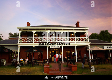 Bridge Hotel Echuca Victoria Australie Banque D'Images