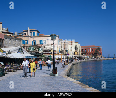 Grèce Crète Crète Chania Hania Chanion Banque D'Images