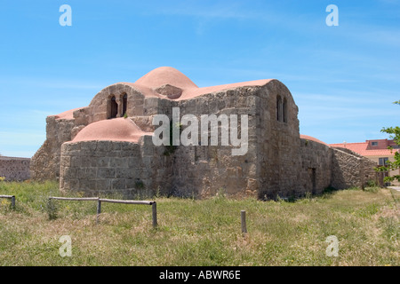 Eglise de San Giovanni di Sinis. Péninsule de Sinis, Province d'Oristano, Sardaigne Banque D'Images