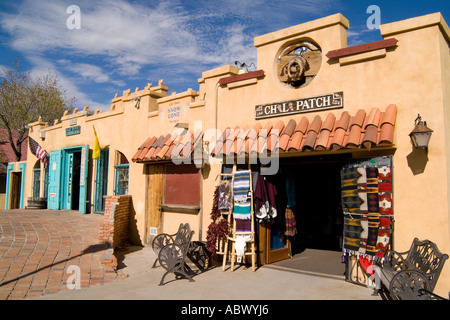 Célèbre De la vieille ville de Patch Chili Magasin à Albuquerque au Nouveau Mexique USA Banque D'Images