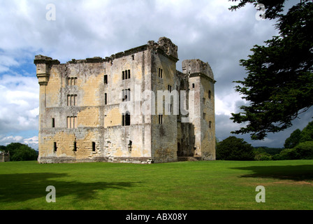 OLD WARDOUR CASTLE. Le WILTSHIRE. L'Angleterre. UK Banque D'Images