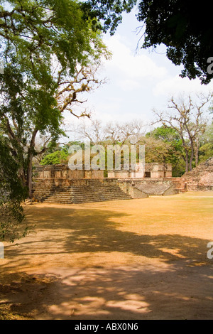 Ruines Mayas fabuleuses de la civilisation maya de Copan Honduras Banque D'Images