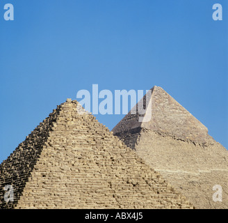 Gizah Giseh Egypte Pyramide Pyramide Pyramiden Banque D'Images