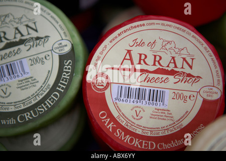 L'Île Cheese Company Ile d'Arran en Écosse Banque D'Images