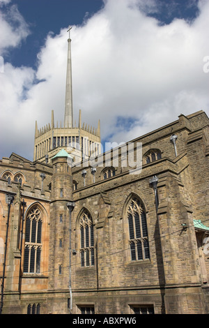 La tour lanterne de la cathédrale anglicane de Blackburn Banque D'Images