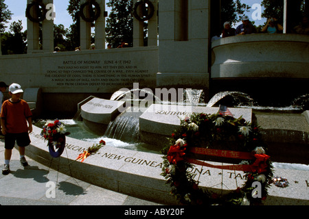 World War II Memorial, Washington, DC USA Military Banque D'Images