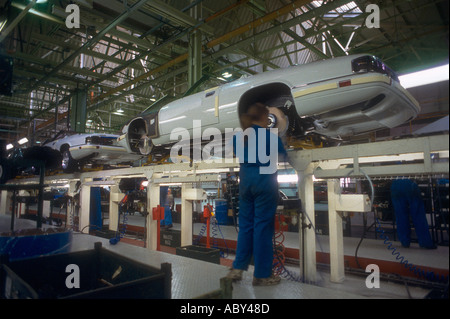 Jaguar de Browns Lane et l'usine de production de voiture Banque D'Images