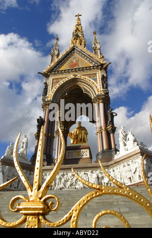 Le Mémorial Albert Londres à Hyde Park Londres Banque D'Images