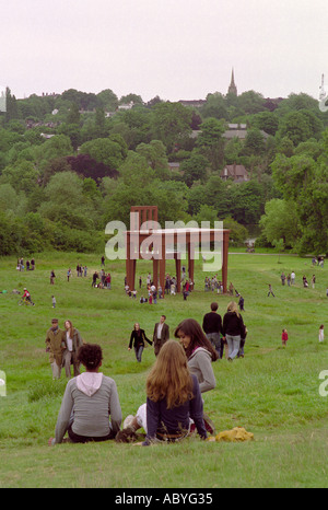 L'auteur de la colline du Parlement Angleterre Londres Hampstead Heath Banque D'Images