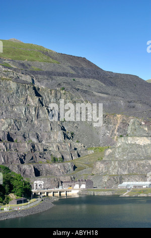 Lllanberis du barrage hydroélectrique Banque D'Images