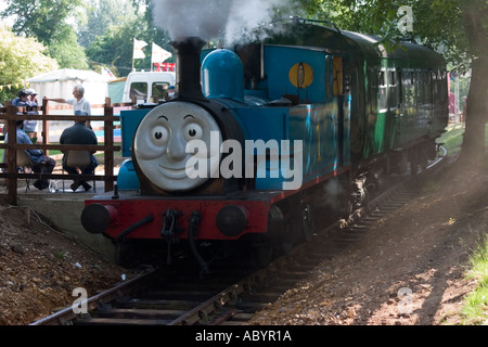 Thomas le réservoir du moteur au Thomas Journée au Jardins de Bressingham Diss Norfolk Steam Railway Banque D'Images