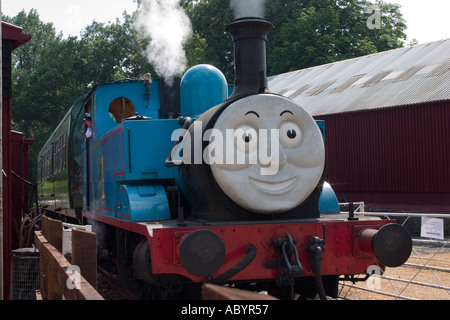 Thomas le réservoir du moteur au Thomas Journée au Jardins de Bressingham Diss Norfolk Steam Railway Banque D'Images