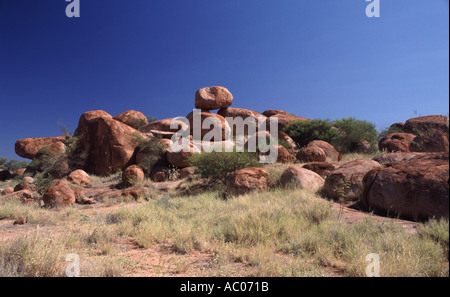 Devils Marbles Banque D'Images