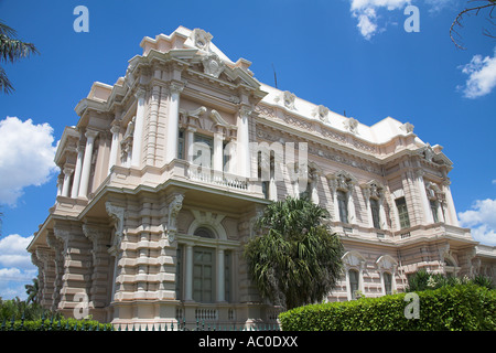 Palacio Canton, Musée d'anthropologie et d'histoire, Paseo de Montejo, Merida, capitale de l'état du Yucatan, Mexique Banque D'Images